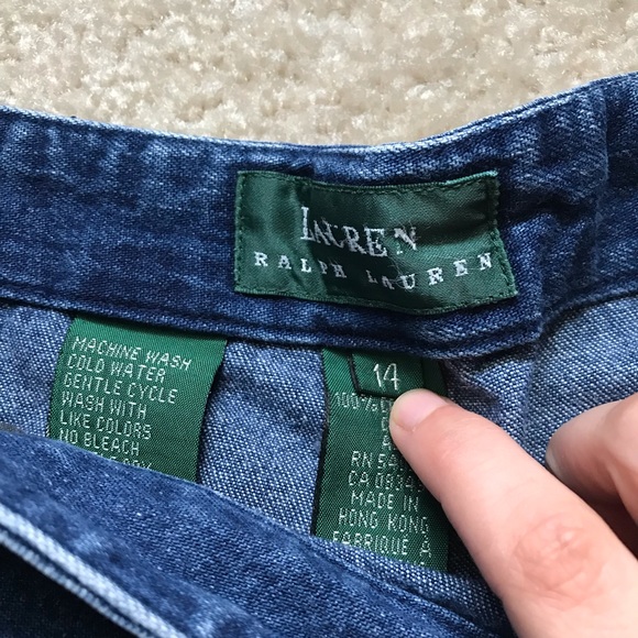 Ralph Lauren Jean Shorts - Picture 4 of 5